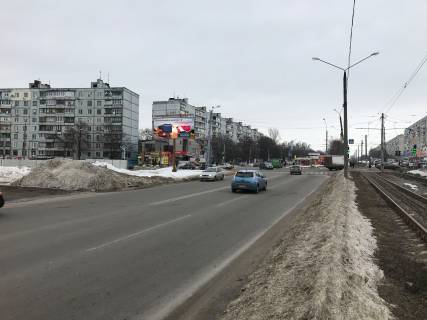 Билборд B в Запорожье Тракторостроителей пр-т - Валентиновская ул., из центра фото 1