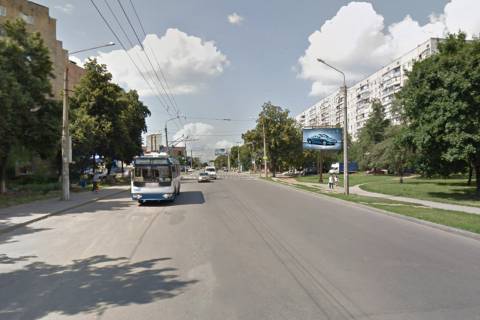 Билборд A в Запорожье Холодногорская ул., 4 - Волонтерская ул., из центра фото 1