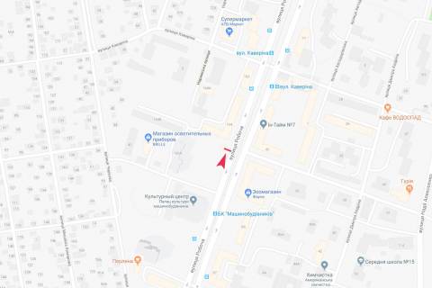 Бэклайт B в Днепр (Днепропетровск), 2.3x3.14  Робоча вул., 164 схема
