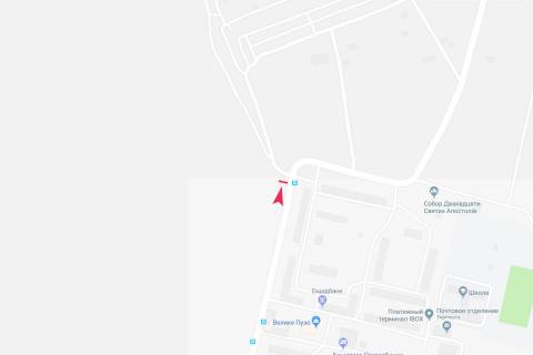 Билборд B в Мелиоративном, 3х6  Въезд со знаменовки схема