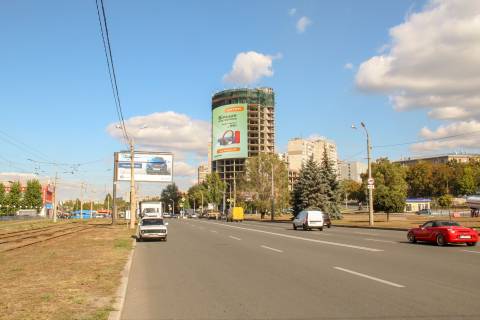 Billboard A in Kharkiv Klockovskaa st. -Kosmiceskaa st. (MKDU - "Kovceg") Photo 1