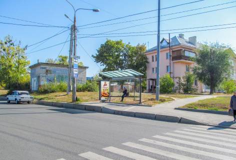 Citylight A in Kharkiv, 1,24х1,84  Peremogi pr-t - Klockivs'ka st., 352 (zupinka Oblasna ditaca likarna) Photo 1