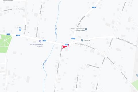 Билборд A в Ямполе, 3х6  Дорога Т 19-15 Середина-Буда-Ямпіль-Береза 31 км+700 схема