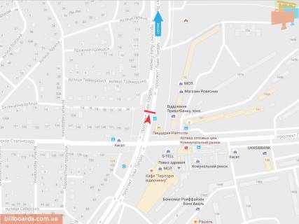 Призматрон, Призма A у Запоріжжі Льва Ландау пр-т, 12 , в центр - 54722 схема