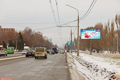 Билборд A в Запорожье Юбилейный пр-т - Тракторостроителей пр-т, 63, в центр  (Киноленд) фото 1