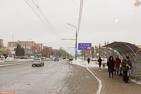 Билборд A в Запорожье Юбилейный пр-т, 55-А, в центр (ТРК Украина) фото 1