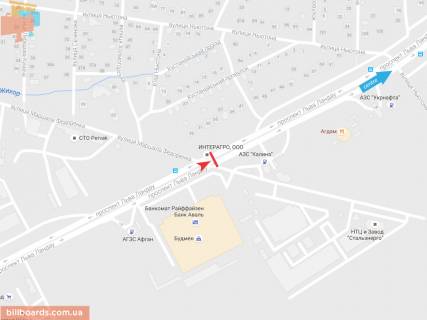 Призматрон, Призма A у Запоріжжі Льва Ландау пр-т, 31, в центр - 54749 схема
