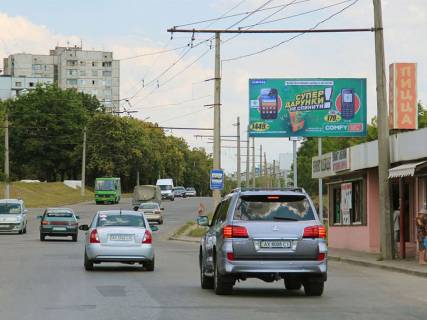 Билборд A в Харькове, 3х6  Гвардійців-Широнінців вул. (навпроти будинку № 47), з центру фото 1