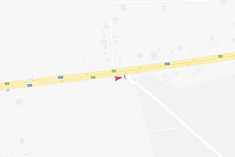 Билборд A в трасах Харкова, 3х6  Київська траса, напрямок у бік Харкова, поворот на п.Караван схема
