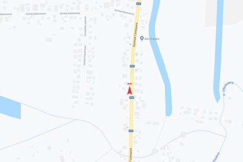 Билборд B в Отынии, 3х6  вул Галицька схема