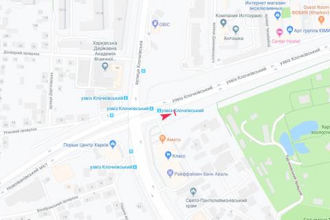 Ситилайт A в Харькове Клочківський узвіз (Пассіонарії) (8), в центр (пакетная продажа) схема
