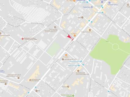 Скроллер A в Днепр (Днепропетровск), 2.34x3.14  Науки (Гагаріна) пр., 26/10, Університет МВС, 10 корпус - 617408 схема