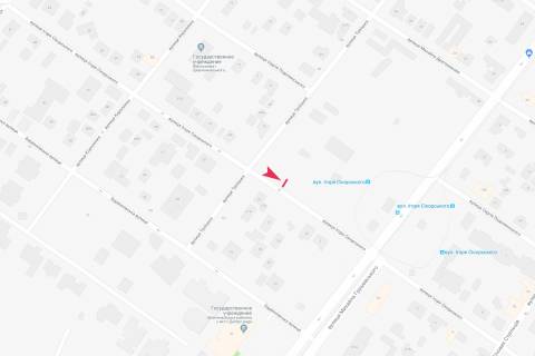 Бэклайт A в Днепр (Днепропетровск), 2.3x3.14  Ігоря Сікорського (Тельмана) вул., навпроти буд. 27 схема