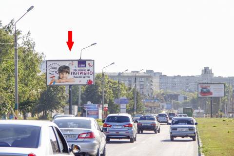 Билборд B в Харькове, 3х6  Академіка Павлова вул., 36, в центр (15-а лікарня) фото 1