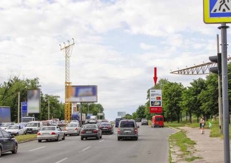 Білборд, Бігборд (Борд)  A у Харкові, 6х3  просп. Льва Ландау (50-річчя СРСР) + Аерокосмічний (Гагаріна) пр-т Фото 1