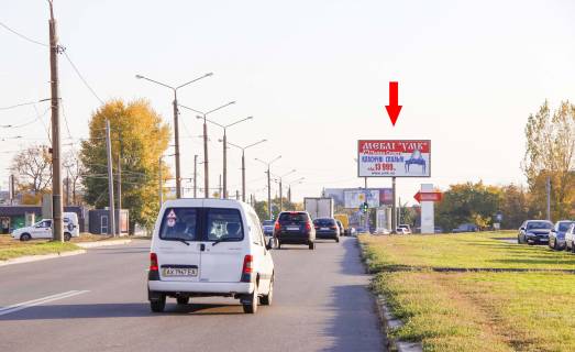 Білборд, Бігборд (Борд)  A у Харкові, 3х6  Тракторобудівників пр-т, 55-б, в центр Фото 1