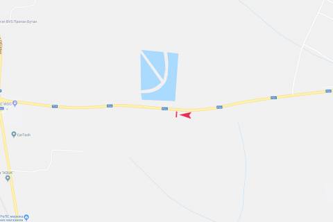 Билборд B в Борщеві, 3х6  з Мушкатівки схема