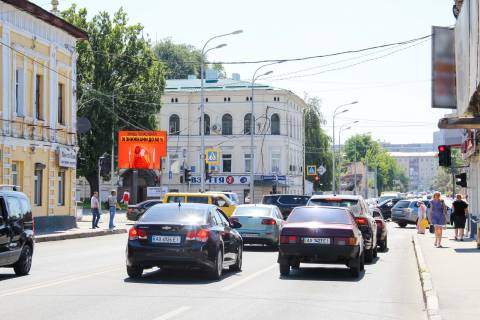 Видеоборд B у Харкові, 3,1х2,2  Клочковская ул. -  Бурсацкий спуск, в центр - 457675 Фото 1