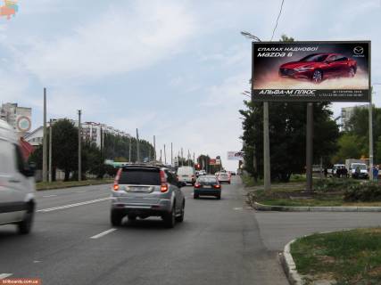 Билборд A в Запорожье Леся Сердюка ул., 18, из центра фото 1