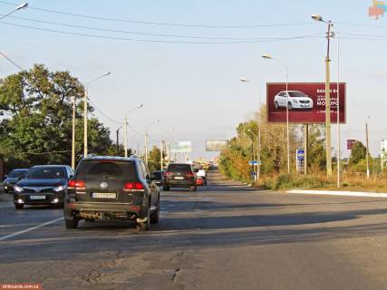 Билборд A в Запорожье Леся Сердюка ул. (напротив дома № 53), из центра фото 1
