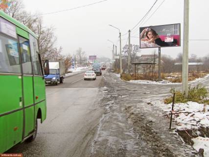 Билборд A в Запорожье Леся Сердюка ул. - Винниченко ул., в центр фото 1