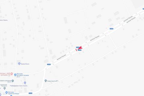 Билборд A в Компанеевке, 3х6  вул Кірова, виїзд на Миколаївську трасу схема