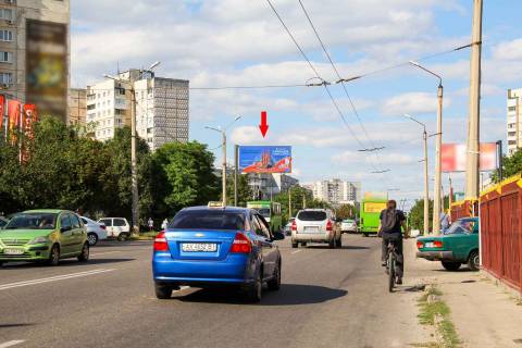 Билборд B в Харькове, 3х6  Гвардійців-Широнінців вул. -  Соборності України (Дружби народів) вул., 246, з центру фото 1
