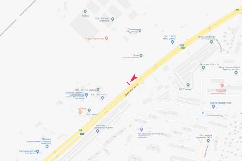 Билборд A в Днепр (Днепропетровск), 3x6  Донецьке шосе(напроти будинку 162) (3) Агросоюз схема