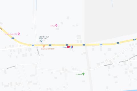 Білборд, Бігборд (Борд)  A у Солотвино, 3х6  вул Гагаріна схема