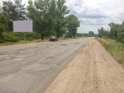 Billboard B in Starobilsk, 3х6  vyezd iz gorroda v storonu Novoajdara Photo 1