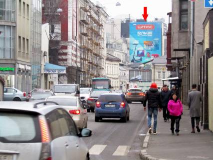 Билборд A в Харькове Костюринский пер., 2а (выезд на пл.Конституции), центр фото 1