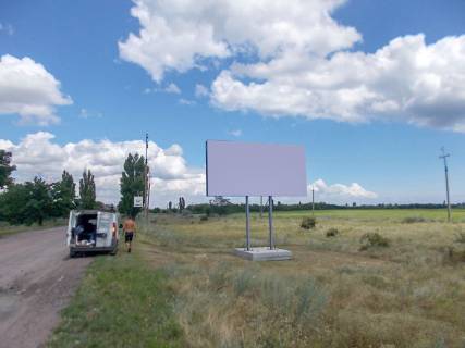 Білборд, Бігборд (Борд)  A у Нововоронцовці, 3х6  вул Суворова Фото 1