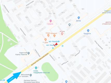 Скроллер A в Харькове, 3,1х2,2  Полтавський шлях вул., 190 (2), з центру - 471844 схема
