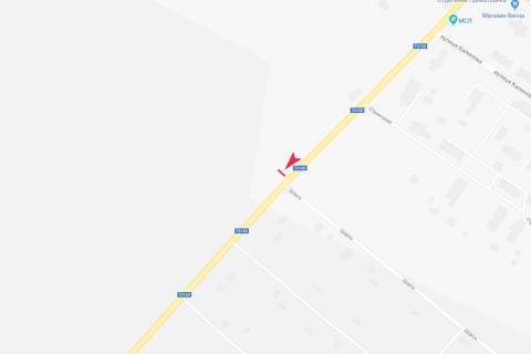 Білборд, Бігборд (Борд)  A у Кегичивці, 3х6  виїзд із міста у бік п.Андріївка схема
