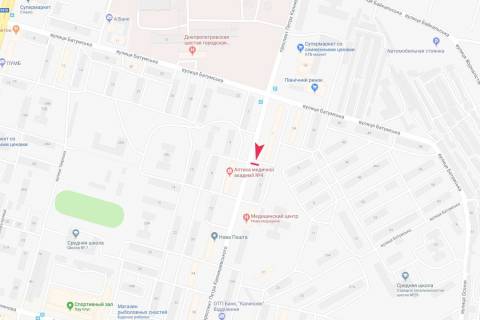 Билборд B в Днепр (Днепропетровск), 3x6  Петра Калнишевського (Косіора) пр., 3 схема
