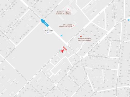 Призматрон, Призма A у Харкові, 3х6  просп. Любові Малої (Постишева) 47, в центр - 471668 схема