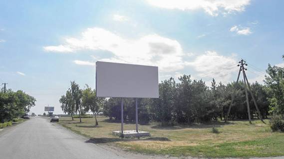 Білборд, Бігборд (Борд)  A у Нижніх Сірогозах, 3х6  вул Щорса Фото 1