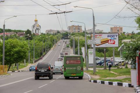 Билборд A в Харькове, 3х6  Ахсарова вул., 20, в центр фото 1