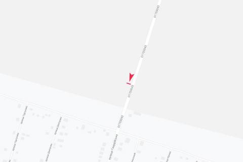 Билборд A в Градижске, 3х6  вул Гвардійська (в'їз у місто з боку Семенівка) схема