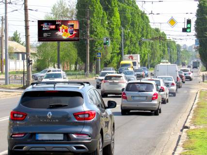 Билборд B в Харькове, 3х6  Байрона (Героїв Сталінграда) пр-т, 51, - Морозова вул., з центру фото 1