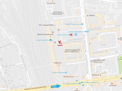 Ситилайт A в Харькове, 1,2х1,8  Котляра (Червоноармійська, Конарєва) вул.,7 схема