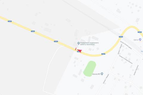 Билборд A в Крыжополе, 3х6  выезд с города схема