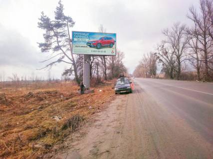 Билборд B в Боярке, 3х6  виїзд з Боярки у бік Білогородки фото 1