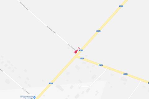 Billboard B in Zaporizhzhya v'ezd v gorod scheme