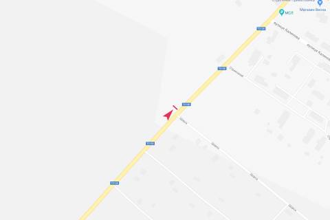 Билборд B в Запорожье выезд из города схема