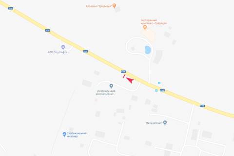 Билборд B в Запорожье Ресторанный комплекс "Традиция", 200м напротив схема