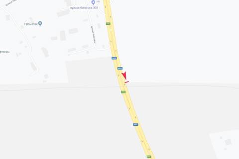 Билборд B в Запорожье Въезд с Одессы схема