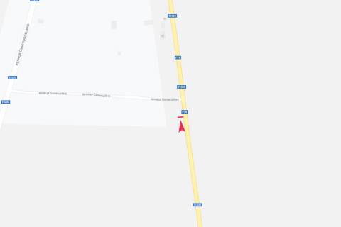 Билборд B в Запорожье Выезд в ст Володарка схема