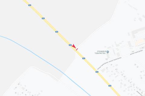 Билборд B в Хмельницком Въезд с ст Киева к (ул. Г Днепра) схема