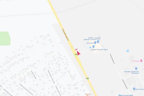 Білборд, Бігборд (Борд)  A у Запоріжжі Кольцевая дорога схема